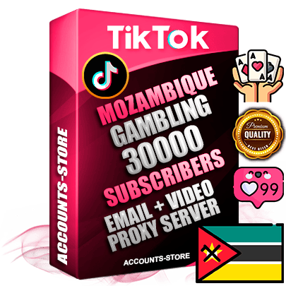 Professional Mozambican PREMIUM TikTok accounts of manual registration and farming for the GAMBLING niche with high trust history profile photos and videos — fully themed and optimized for GAMBLING advertising and promotion — 30000 niche-related live active subscribers 2018–2022 registration years Verified Email (included) + Cookie JSON for secure import and login to the account + User Agent + high-quality content filling (profile photo banner and videos). Fully ready for targeted campaigns and ad launches from any country. Perfectly holds ads without bans. Ideal for any earning schemes affiliate promotions and marketing projects. Quality unlimited IPv4 proxy server included.
