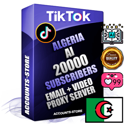 Professional Algerian PREMIUM TikTok accounts of manual registration and farming for the ARTIFICIAL INTELLIGENCE niche with high trust history profile photos and videos — fully themed and optimized for ARTIFICIAL INTELLIGENCE advertising and promotion — 20000 niche-related live active subscribers 2018–2022 registration years Verified Email (included) + Cookie JSON for secure import and login to the account + User Agent + high-quality content filling (profile photo banner and videos). Fully ready for targeted campaigns and ad launches from any country. Perfectly holds ads without bans. Ideal for any earning schemes affiliate promotions and marketing projects. Quality unlimited IPv4 proxy server included. Professional Algerian PREMIUM TikTok accounts of manual registration and farming for the ARTIFICIAL INTELLIGENCE niche with high trust history profile photos and videos — fully themed and optimized for ARTIFICIAL INTELLIGENCE advertising and promotion — 20000 niche-related live active subscribers 2018–2022 registration years Verified Email (included) + Cookie JSON for secure import and login to the account + User Agent + high-quality content filling (profile photo banner and videos). Fully ready for targeted campaigns and ad launches from any country. Perfectly holds ads without bans. Ideal for any earning schemes affiliate promotions and marketing projects. Quality unlimited IPv4 proxy server included.