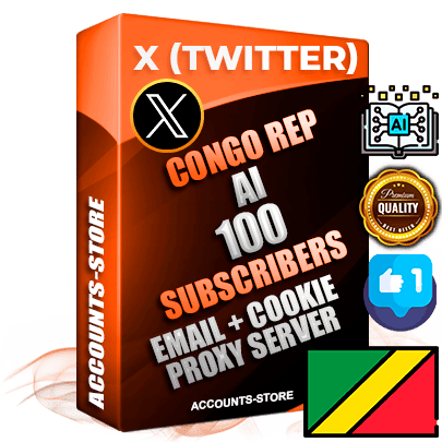 Professional Congo Rep PREMIUM X (Twitter) accounts of manual registration and farming for the ARTIFICIAL INTELLIGENCE niche with high trust history photos and tweets — fully themed and optimized for ARTIFICIAL INTELLIGENCE advertising and promotion — 100 niche-related live active followers 2009–2014 registration year Verified Email (Included) + Cookie JSON for secure import and login to the account + User Agent + High-quality filling (Photo Header Posts). Fully ready for targeted campaigns and ad launches from any country. Perfectly hold ads without bans. Ideal for any earning schemes affiliate promotions and marketing projects. Quality unlimited IPv4 proxy server included. Professional Congo Rep PREMIUM X (Twitter) accounts of manual registration and farming for the ARTIFICIAL INTELLIGENCE niche with high trust history photos and tweets — fully themed and optimized for ARTIFICIAL INTELLIGENCE advertising and promotion — 100 niche-related live active followers 2009–2014 registration year Verified Email (Included) + Cookie JSON for secure import and login to the account + User Agent + High-quality filling (Photo Header Posts). Fully ready for targeted campaigns and ad launches from any country. Perfectly hold ads without bans. Ideal for any earning schemes affiliate promotions and marketing projects. Quality unlimited IPv4 proxy server included.