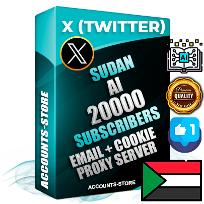 Professional Sudanese PREMIUM X (Twitter) accounts of manual registration and farming for the ARTIFICIAL INTELLIGENCE niche with high trust history photos and tweets — fully themed and optimized for ARTIFICIAL INTELLIGENCE advertising and promotion — 20000 niche-related live active followers 2009–2014 registration year Verified Email (Included) + Cookie JSON for secure import and login to the account + User Agent + High-quality filling (Photo Header Posts). Fully ready for targeted campaigns and ad launches from any country. Perfectly hold ads without bans. Ideal for any earning schemes affiliate promotions and marketing projects. Quality unlimited IPv4 proxy server included. Professional Sudanese PREMIUM X (Twitter) accounts of manual registration and farming for the ARTIFICIAL INTELLIGENCE niche with high trust history photos and tweets — fully themed and optimized for ARTIFICIAL INTELLIGENCE advertising and promotion — 20000 niche-related live active followers 2009–2014 registration year Verified Email (Included) + Cookie JSON for secure import and login to the account + User Agent + High-quality filling (Photo Header Posts). Fully ready for targeted campaigns and ad launches from any country. Perfectly hold ads without bans. Ideal for any earning schemes affiliate promotions and marketing projects. Quality unlimited IPv4 proxy server included.