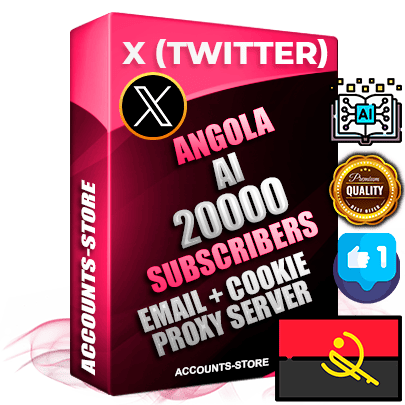 Professional Angolan PREMIUM X (Twitter) accounts of manual registration and farming for the ARTIFICIAL INTELLIGENCE niche with high trust history photos and tweets — fully themed and optimized for ARTIFICIAL INTELLIGENCE advertising and promotion — 20000 niche-related live active followers 2009–2014 registration year Verified Email (Included) + Cookie JSON for secure import and login to the account + User Agent + High-quality filling (Photo Header Posts). Fully ready for targeted campaigns and ad launches from any country. Perfectly hold ads without bans. Ideal for any earning schemes affiliate promotions and marketing projects. Quality unlimited IPv4 proxy server included. Professional Angolan PREMIUM X (Twitter) accounts of manual registration and farming for the ARTIFICIAL INTELLIGENCE niche with high trust history photos and tweets — fully themed and optimized for ARTIFICIAL INTELLIGENCE advertising and promotion — 20000 niche-related live active followers 2009–2014 registration year Verified Email (Included) + Cookie JSON for secure import and login to the account + User Agent + High-quality filling (Photo Header Posts). Fully ready for targeted campaigns and ad launches from any country. Perfectly hold ads without bans. Ideal for any earning schemes affiliate promotions and marketing projects. Quality unlimited IPv4 proxy server included.
