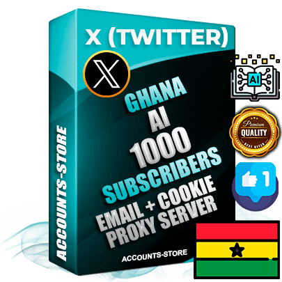 Professional Ghanaian PREMIUM X (Twitter) accounts of manual registration and farming for the ARTIFICIAL INTELLIGENCE niche with high trust history photos and tweets — fully themed and optimized for ARTIFICIAL INTELLIGENCE advertising and promotion — 1000 niche-related live active followers 2009–2014 registration year Verified Email (Included) + Cookie JSON for secure import and login to the account + User Agent + High-quality filling (Photo Header Posts). Fully ready for targeted campaigns and ad launches from any country. Perfectly hold ads without bans. Ideal for any earning schemes affiliate promotions and marketing projects. Quality unlimited IPv4 proxy server included. Professional Ghanaian PREMIUM X (Twitter) accounts of manual registration and farming for the ARTIFICIAL INTELLIGENCE niche with high trust history photos and tweets — fully themed and optimized for ARTIFICIAL INTELLIGENCE advertising and promotion — 1000 niche-related live active followers 2009–2014 registration year Verified Email (Included) + Cookie JSON for secure import and login to the account + User Agent + High-quality filling (Photo Header Posts). Fully ready for targeted campaigns and ad launches from any country. Perfectly hold ads without bans. Ideal for any earning schemes affiliate promotions and marketing projects. Quality unlimited IPv4 proxy server included.
