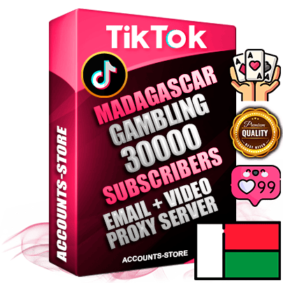 Professional Madagascar PREMIUM TikTok accounts of manual registration and farming for the GAMBLING niche with high trust history profile photos and videos — fully themed and optimized for GAMBLING advertising and promotion — 30000 niche-related live active subscribers 2018–2022 registration years Verified Email (included) + Cookie JSON for secure import and login to the account + User Agent + high-quality content filling (profile photo banner and videos). Fully ready for targeted campaigns and ad launches from any country. Perfectly holds ads without bans. Ideal for any earning schemes affiliate promotions and marketing projects. Quality unlimited IPv4 proxy server included. Professional Madagascar PREMIUM TikTok accounts of manual registration and farming for the GAMBLING niche with high trust history profile photos and videos — fully themed and optimized for GAMBLING advertising and promotion — 30000 niche-related live active subscribers 2018–2022 registration years Verified Email (included) + Cookie JSON for secure import and login to the account + User Agent + high-quality content filling (profile photo banner and videos). Fully ready for targeted campaigns and ad launches from any country. Perfectly holds ads without bans. Ideal for any earning schemes affiliate promotions and marketing projects. Quality unlimited IPv4 proxy server included.