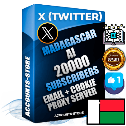 Professional Madagascar PREMIUM X (Twitter) accounts of manual registration and farming for the ARTIFICIAL INTELLIGENCE niche with high trust history photos and tweets — fully themed and optimized for ARTIFICIAL INTELLIGENCE advertising and promotion — 20000 niche-related live active followers 2009–2014 registration year Verified Email (Included) + Cookie JSON for secure import and login to the account + User Agent + High-quality filling (Photo Header Posts). Fully ready for targeted campaigns and ad launches from any country. Perfectly hold ads without bans. Ideal for any earning schemes affiliate promotions and marketing projects. Quality unlimited IPv4 proxy server included. Professional Madagascar PREMIUM X (Twitter) accounts of manual registration and farming for the ARTIFICIAL INTELLIGENCE niche with high trust history photos and tweets — fully themed and optimized for ARTIFICIAL INTELLIGENCE advertising and promotion — 20000 niche-related live active followers 2009–2014 registration year Verified Email (Included) + Cookie JSON for secure import and login to the account + User Agent + High-quality filling (Photo Header Posts). Fully ready for targeted campaigns and ad launches from any country. Perfectly hold ads without bans. Ideal for any earning schemes affiliate promotions and marketing projects. Quality unlimited IPv4 proxy server included.
