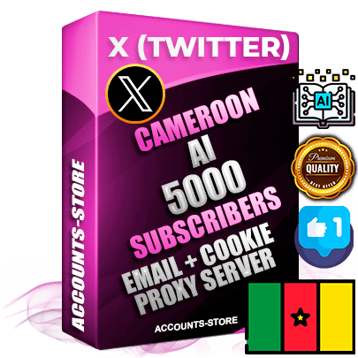 Professional Cameroonian PREMIUM X (Twitter) accounts of manual registration and farming for the ARTIFICIAL INTELLIGENCE niche with high trust history photos and tweets — fully themed and optimized for ARTIFICIAL INTELLIGENCE advertising and promotion — 5000 niche-related live active followers 2009–2014 registration year Verified Email (Included) + Cookie JSON for secure import and login to the account + User Agent + High-quality filling (Photo Header Posts). Fully ready for targeted campaigns and ad launches from any country. Perfectly hold ads without bans. Ideal for any earning schemes affiliate promotions and marketing projects. Quality unlimited IPv4 proxy server included. Professional Cameroonian PREMIUM X (Twitter) accounts of manual registration and farming for the ARTIFICIAL INTELLIGENCE niche with high trust history photos and tweets — fully themed and optimized for ARTIFICIAL INTELLIGENCE advertising and promotion — 5000 niche-related live active followers 2009–2014 registration year Verified Email (Included) + Cookie JSON for secure import and login to the account + User Agent + High-quality filling (Photo Header Posts). Fully ready for targeted campaigns and ad launches from any country. Perfectly hold ads without bans. Ideal for any earning schemes affiliate promotions and marketing projects. Quality unlimited IPv4 proxy server included.