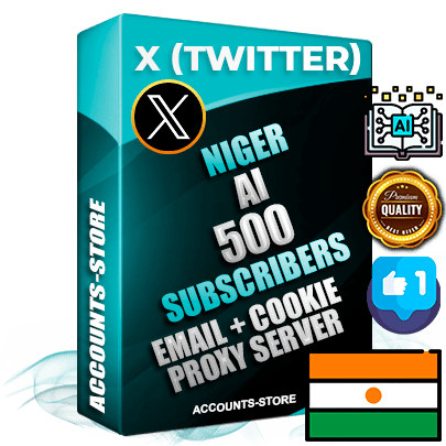 Professional Nigerien PREMIUM X (Twitter) accounts of manual registration and farming for the ARTIFICIAL INTELLIGENCE niche with high trust history photos and tweets — fully themed and optimized for ARTIFICIAL INTELLIGENCE advertising and promotion — 500 niche-related live active followers 2009–2014 registration year Verified Email (Included) + Cookie JSON for secure import and login to the account + User Agent + High-quality filling (Photo Header Posts). Fully ready for targeted campaigns and ad launches from any country. Perfectly hold ads without bans. Ideal for any earning schemes affiliate promotions and marketing projects. Quality unlimited IPv4 proxy server included.