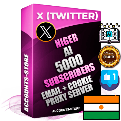 Professional Nigerien PREMIUM X (Twitter) accounts of manual registration and farming for the ARTIFICIAL INTELLIGENCE niche with high trust history photos and tweets — fully themed and optimized for ARTIFICIAL INTELLIGENCE advertising and promotion — 5000 niche-related live active followers 2009–2014 registration year Verified Email (Included) + Cookie JSON for secure import and login to the account + User Agent + High-quality filling (Photo Header Posts). Fully ready for targeted campaigns and ad launches from any country. Perfectly hold ads without bans. Ideal for any earning schemes affiliate promotions and marketing projects. Quality unlimited IPv4 proxy server included. Professional Nigerien PREMIUM X (Twitter) accounts of manual registration and farming for the ARTIFICIAL INTELLIGENCE niche with high trust history photos and tweets — fully themed and optimized for ARTIFICIAL INTELLIGENCE advertising and promotion — 5000 niche-related live active followers 2009–2014 registration year Verified Email (Included) + Cookie JSON for secure import and login to the account + User Agent + High-quality filling (Photo Header Posts). Fully ready for targeted campaigns and ad launches from any country. Perfectly hold ads without bans. Ideal for any earning schemes affiliate promotions and marketing projects. Quality unlimited IPv4 proxy server included.