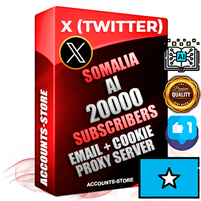 Professional Somali PREMIUM X (Twitter) accounts of manual registration and farming for the ARTIFICIAL INTELLIGENCE niche with high trust history photos and tweets — fully themed and optimized for ARTIFICIAL INTELLIGENCE advertising and promotion — 20000 niche-related live active followers 2009–2014 registration year Verified Email (Included) + Cookie JSON for secure import and login to the account + User Agent + High-quality filling (Photo Header Posts). Fully ready for targeted campaigns and ad launches from any country. Perfectly hold ads without bans. Ideal for any earning schemes affiliate promotions and marketing projects. Quality unlimited IPv4 proxy server included. Professional Somali PREMIUM X (Twitter) accounts of manual registration and farming for the ARTIFICIAL INTELLIGENCE niche with high trust history photos and tweets — fully themed and optimized for ARTIFICIAL INTELLIGENCE advertising and promotion — 20000 niche-related live active followers 2009–2014 registration year Verified Email (Included) + Cookie JSON for secure import and login to the account + User Agent + High-quality filling (Photo Header Posts). Fully ready for targeted campaigns and ad launches from any country. Perfectly hold ads without bans. Ideal for any earning schemes affiliate promotions and marketing projects. Quality unlimited IPv4 proxy server included.