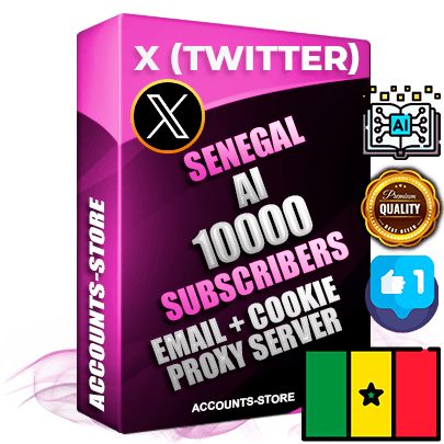 Professional Senegalese PREMIUM X (Twitter) accounts of manual registration and farming for the ARTIFICIAL INTELLIGENCE niche with high trust history photos and tweets — fully themed and optimized for ARTIFICIAL INTELLIGENCE advertising and promotion — 10000 niche-related live active followers 2009–2014 registration year Verified Email (Included) + Cookie JSON for secure import and login to the account + User Agent + High-quality filling (Photo Header Posts). Fully ready for targeted campaigns and ad launches from any country. Perfectly hold ads without bans. Ideal for any earning schemes affiliate promotions and marketing projects. Quality unlimited IPv4 proxy server included. Professional Senegalese PREMIUM X (Twitter) accounts of manual registration and farming for the ARTIFICIAL INTELLIGENCE niche with high trust history photos and tweets — fully themed and optimized for ARTIFICIAL INTELLIGENCE advertising and promotion — 10000 niche-related live active followers 2009–2014 registration year Verified Email (Included) + Cookie JSON for secure import and login to the account + User Agent + High-quality filling (Photo Header Posts). Fully ready for targeted campaigns and ad launches from any country. Perfectly hold ads without bans. Ideal for any earning schemes affiliate promotions and marketing projects. Quality unlimited IPv4 proxy server included.