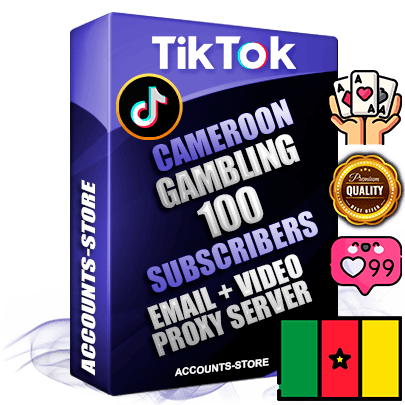 Professional Cameroonian PREMIUM TikTok accounts of manual registration and farming for the GAMBLING niche with high trust history profile photos and videos — fully themed and optimized for GAMBLING advertising and promotion — 100 niche-related live active subscribers 2018–2022 registration years Verified Email (included) + Cookie JSON for secure import and login to the account + User Agent + high-quality content filling (profile photo banner and videos). Fully ready for targeted campaigns and ad launches from any country. Perfectly holds ads without bans. Ideal for any earning schemes affiliate promotions and marketing projects. Quality unlimited IPv4 proxy server included. Professional Cameroonian PREMIUM TikTok accounts of manual registration and farming for the GAMBLING niche with high trust history profile photos and videos — fully themed and optimized for GAMBLING advertising and promotion — 100 niche-related live active subscribers 2018–2022 registration years Verified Email (included) + Cookie JSON for secure import and login to the account + User Agent + high-quality content filling (profile photo banner and videos). Fully ready for targeted campaigns and ad launches from any country. Perfectly holds ads without bans. Ideal for any earning schemes affiliate promotions and marketing projects. Quality unlimited IPv4 proxy server included.