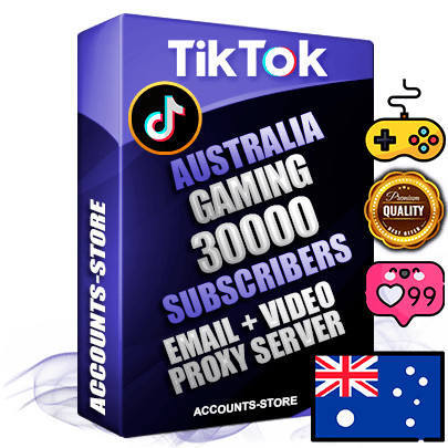 Professional Australian PREMIUM TikTok accounts of manual registration and farming for the GAMING niche with high trust history profile photos and videos — fully themed and optimized for GAMING advertising and promotion — 30000 niche-related live active subscribers 2018–2022 registration years Verified Email (included) + Cookie JSON for secure import and login to the account + User Agent + high-quality content filling (profile photo banner and videos). Fully ready for targeted campaigns and ad launches from any country. Perfectly holds ads without bans. Ideal for any earning schemes affiliate promotions and marketing projects. Quality unlimited IPv4 proxy server included. Professional Australian PREMIUM TikTok accounts of manual registration and farming for the GAMING niche with high trust history profile photos and videos — fully themed and optimized for GAMING advertising and promotion — 30000 niche-related live active subscribers 2018–2022 registration years Verified Email (included) + Cookie JSON for secure import and login to the account + User Agent + high-quality content filling (profile photo banner and videos). Fully ready for targeted campaigns and ad launches from any country. Perfectly holds ads without bans. Ideal for any earning schemes affiliate promotions and marketing projects. Quality unlimited IPv4 proxy server included.