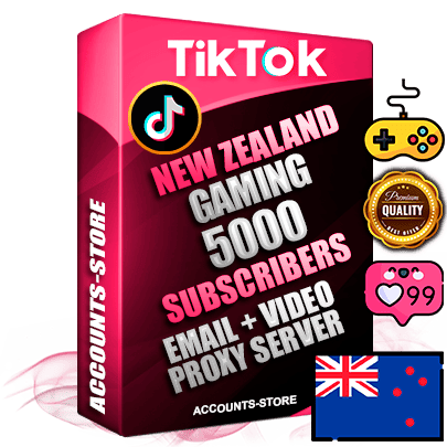 Professional New Zealand PREMIUM TikTok accounts of manual registration and farming for the GAMING niche with high trust history profile photos and videos — fully themed and optimized for GAMING advertising and promotion — 5000 niche-related live active subscribers 2018–2022 registration years Verified Email (included) + Cookie JSON for secure import and login to the account + User Agent + high-quality content filling (profile photo banner and videos). Fully ready for targeted campaigns and ad launches from any country. Perfectly holds ads without bans. Ideal for any earning schemes affiliate promotions and marketing projects. Quality unlimited IPv4 proxy server included. Professional New Zealand PREMIUM TikTok accounts of manual registration and farming for the GAMING niche with high trust history profile photos and videos — fully themed and optimized for GAMING advertising and promotion — 5000 niche-related live active subscribers 2018–2022 registration years Verified Email (included) + Cookie JSON for secure import and login to the account + User Agent + high-quality content filling (profile photo banner and videos). Fully ready for targeted campaigns and ad launches from any country. Perfectly holds ads without bans. Ideal for any earning schemes affiliate promotions and marketing projects. Quality unlimited IPv4 proxy server included.