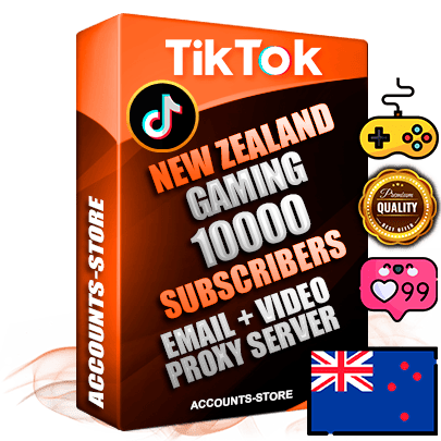 Professional New Zealand PREMIUM TikTok accounts of manual registration and farming for the GAMING niche with high trust history profile photos and videos — fully themed and optimized for GAMING advertising and promotion — 10000 niche-related live active subscribers 2018–2022 registration years Verified Email (included) + Cookie JSON for secure import and login to the account + User Agent + high-quality content filling (profile photo banner and videos). Fully ready for targeted campaigns and ad launches from any country. Perfectly holds ads without bans. Ideal for any earning schemes affiliate promotions and marketing projects. Quality unlimited IPv4 proxy server included. Professional New Zealand PREMIUM TikTok accounts of manual registration and farming for the GAMING niche with high trust history profile photos and videos — fully themed and optimized for GAMING advertising and promotion — 10000 niche-related live active subscribers 2018–2022 registration years Verified Email (included) + Cookie JSON for secure import and login to the account + User Agent + high-quality content filling (profile photo banner and videos). Fully ready for targeted campaigns and ad launches from any country. Perfectly holds ads without bans. Ideal for any earning schemes affiliate promotions and marketing projects. Quality unlimited IPv4 proxy server included.