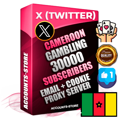 Professional Cameroonian PREMIUM X (Twitter) accounts of manual registration and farming for the GAMBLING niche with high trust history photos and tweets — fully themed and optimized for GAMBLING advertising and promotion — 30000 niche-related live active followers 2009–2014 registration year Verified Email (Included) + Cookie JSON for secure import and login to the account + User Agent + High-quality filling (Photo Header Posts). Fully ready for targeted campaigns and ad launches from any country. Perfectly hold ads without bans. Ideal for any earning schemes affiliate promotions and marketing projects. Quality unlimited IPv4 proxy server included. Professional Cameroonian PREMIUM X (Twitter) accounts of manual registration and farming for the GAMBLING niche with high trust history photos and tweets — fully themed and optimized for GAMBLING advertising and promotion — 30000 niche-related live active followers 2009–2014 registration year Verified Email (Included) + Cookie JSON for secure import and login to the account + User Agent + High-quality filling (Photo Header Posts). Fully ready for targeted campaigns and ad launches from any country. Perfectly hold ads without bans. Ideal for any earning schemes affiliate promotions and marketing projects. Quality unlimited IPv4 proxy server included.