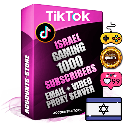 Professional Israeli PREMIUM TikTok accounts of manual registration and farming for the GAMING niche with high trust history profile photos and videos — fully themed and optimized for GAMING advertising and promotion — 1000 niche-related live active subscribers 2018–2022 registration years Verified Email (included) + Cookie JSON for secure import and login to the account + User Agent + high-quality content filling (profile photo banner and videos). Fully ready for targeted campaigns and ad launches from any country. Perfectly holds ads without bans. Ideal for any earning schemes affiliate promotions and marketing projects. Quality unlimited IPv4 proxy server included. Professional Israeli PREMIUM TikTok accounts of manual registration and farming for the GAMING niche with high trust history profile photos and videos — fully themed and optimized for GAMING advertising and promotion — 1000 niche-related live active subscribers 2018–2022 registration years Verified Email (included) + Cookie JSON for secure import and login to the account + User Agent + high-quality content filling (profile photo banner and videos). Fully ready for targeted campaigns and ad launches from any country. Perfectly holds ads without bans. Ideal for any earning schemes affiliate promotions and marketing projects. Quality unlimited IPv4 proxy server included.