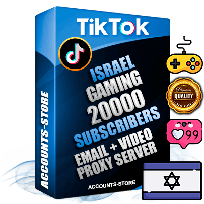 Professional Israeli PREMIUM TikTok accounts of manual registration and farming for the GAMING niche with high trust history profile photos and videos — fully themed and optimized for GAMING advertising and promotion — 20000 niche-related live active subscribers 2018–2022 registration years Verified Email (included) + Cookie JSON for secure import and login to the account + User Agent + high-quality content filling (profile photo banner and videos). Fully ready for targeted campaigns and ad launches from any country. Perfectly holds ads without bans. Ideal for any earning schemes affiliate promotions and marketing projects. Quality unlimited IPv4 proxy server included. Professional Israeli PREMIUM TikTok accounts of manual registration and farming for the GAMING niche with high trust history profile photos and videos — fully themed and optimized for GAMING advertising and promotion — 20000 niche-related live active subscribers 2018–2022 registration years Verified Email (included) + Cookie JSON for secure import and login to the account + User Agent + high-quality content filling (profile photo banner and videos). Fully ready for targeted campaigns and ad launches from any country. Perfectly holds ads without bans. Ideal for any earning schemes affiliate promotions and marketing projects. Quality unlimited IPv4 proxy server included.