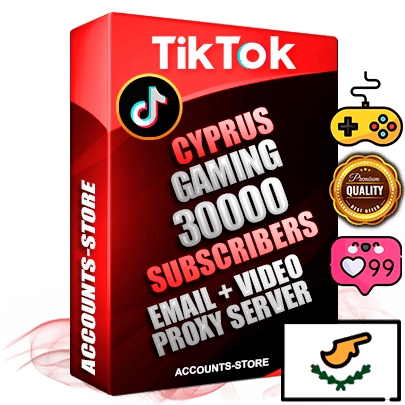 Professional Cyprus PREMIUM TikTok accounts of manual registration and farming for the GAMING niche with high trust history profile photos and videos — fully themed and optimized for GAMING advertising and promotion — 30000 niche-related live active subscribers 2018–2022 registration years Verified Email (included) + Cookie JSON for secure import and login to the account + User Agent + high-quality content filling (profile photo banner and videos). Fully ready for targeted campaigns and ad launches from any country. Perfectly holds ads without bans. Ideal for any earning schemes affiliate promotions and marketing projects. Quality unlimited IPv4 proxy server included. Professional Cyprus PREMIUM TikTok accounts of manual registration and farming for the GAMING niche with high trust history profile photos and videos — fully themed and optimized for GAMING advertising and promotion — 30000 niche-related live active subscribers 2018–2022 registration years Verified Email (included) + Cookie JSON for secure import and login to the account + User Agent + high-quality content filling (profile photo banner and videos). Fully ready for targeted campaigns and ad launches from any country. Perfectly holds ads without bans. Ideal for any earning schemes affiliate promotions and marketing projects. Quality unlimited IPv4 proxy server included.