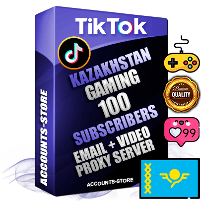 Professional Kazakh PREMIUM TikTok accounts of manual registration and farming for the GAMING niche with high trust history profile photos and videos — fully themed and optimized for GAMING advertising and promotion — 100 niche-related live active subscribers 2018–2022 registration years Verified Email (included) + Cookie JSON for secure import and login to the account + User Agent + high-quality content filling (profile photo banner and videos). Fully ready for targeted campaigns and ad launches from any country. Perfectly holds ads without bans. Ideal for any earning schemes affiliate promotions and marketing projects. Quality unlimited IPv4 proxy server included.