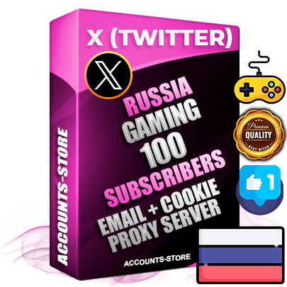 Professional Russian PREMIUM X (Twitter) accounts of manual registration and farming for the GAMING niche with high trust history photos and tweets — fully themed and optimized for GAMING advertising and promotion — 100 niche-related live active followers 2009–2014 registration year Verified Email (Included) + Cookie JSON for secure import and login to the account + User Agent + High-quality filling (Photo Header Posts). Fully ready for targeted campaigns and ad launches from any country. Perfectly hold ads without bans. Ideal for any earning schemes affiliate promotions and marketing projects. Quality unlimited IPv4 proxy server included.