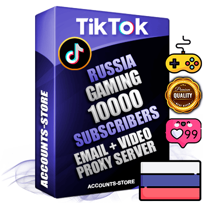 Professional Russian PREMIUM TikTok accounts of manual registration and farming for the GAMING niche with high trust history profile photos and videos — fully themed and optimized for GAMING advertising and promotion — 10000 niche-related live active subscribers 2018–2022 registration years Verified Email (included) + Cookie JSON for secure import and login to the account + User Agent + high-quality content filling (profile photo banner and videos). Fully ready for targeted campaigns and ad launches from any country. Perfectly holds ads without bans. Ideal for any earning schemes affiliate promotions and marketing projects. Quality unlimited IPv4 proxy server included.