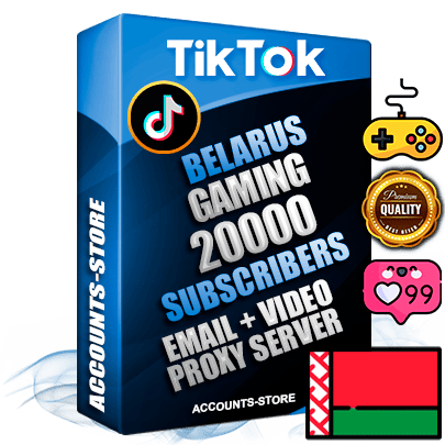 Professional Belarusian PREMIUM TikTok accounts of manual registration and farming for the GAMING niche with high trust history profile photos and videos — fully themed and optimized for GAMING advertising and promotion — 20000 niche-related live active subscribers 2018–2022 registration years Verified Email (included) + Cookie JSON for secure import and login to the account + User Agent + high-quality content filling (profile photo banner and videos). Fully ready for targeted campaigns and ad launches from any country. Perfectly holds ads without bans. Ideal for any earning schemes affiliate promotions and marketing projects. Quality unlimited IPv4 proxy server included. Professional Belarusian PREMIUM TikTok accounts of manual registration and farming for the GAMING niche with high trust history profile photos and videos — fully themed and optimized for GAMING advertising and promotion — 20000 niche-related live active subscribers 2018–2022 registration years Verified Email (included) + Cookie JSON for secure import and login to the account + User Agent + high-quality content filling (profile photo banner and videos). Fully ready for targeted campaigns and ad launches from any country. Perfectly holds ads without bans. Ideal for any earning schemes affiliate promotions and marketing projects. Quality unlimited IPv4 proxy server included.