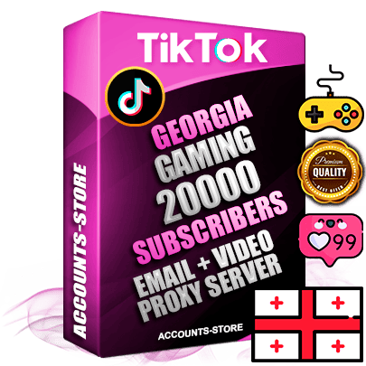 Professional Georgian PREMIUM TikTok accounts of manual registration and farming for the GAMING niche with high trust history profile photos and videos — fully themed and optimized for GAMING advertising and promotion — 20000 niche-related live active subscribers 2018–2022 registration years Verified Email (included) + Cookie JSON for secure import and login to the account + User Agent + high-quality content filling (profile photo banner and videos). Fully ready for targeted campaigns and ad launches from any country. Perfectly holds ads without bans. Ideal for any earning schemes affiliate promotions and marketing projects. Quality unlimited IPv4 proxy server included. Professional Georgian PREMIUM TikTok accounts of manual registration and farming for the GAMING niche with high trust history profile photos and videos — fully themed and optimized for GAMING advertising and promotion — 20000 niche-related live active subscribers 2018–2022 registration years Verified Email (included) + Cookie JSON for secure import and login to the account + User Agent + high-quality content filling (profile photo banner and videos). Fully ready for targeted campaigns and ad launches from any country. Perfectly holds ads without bans. Ideal for any earning schemes affiliate promotions and marketing projects. Quality unlimited IPv4 proxy server included.