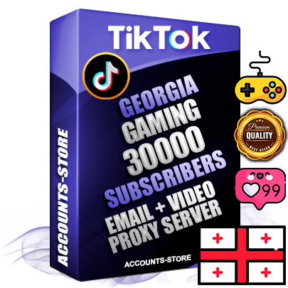 Professional Georgian PREMIUM TikTok accounts of manual registration and farming for the GAMING niche with high trust history profile photos and videos — fully themed and optimized for GAMING advertising and promotion — 30000 niche-related live active subscribers 2018–2022 registration years Verified Email (included) + Cookie JSON for secure import and login to the account + User Agent + high-quality content filling (profile photo banner and videos). Fully ready for targeted campaigns and ad launches from any country. Perfectly holds ads without bans. Ideal for any earning schemes affiliate promotions and marketing projects. Quality unlimited IPv4 proxy server included. Professional Georgian PREMIUM TikTok accounts of manual registration and farming for the GAMING niche with high trust history profile photos and videos — fully themed and optimized for GAMING advertising and promotion — 30000 niche-related live active subscribers 2018–2022 registration years Verified Email (included) + Cookie JSON for secure import and login to the account + User Agent + high-quality content filling (profile photo banner and videos). Fully ready for targeted campaigns and ad launches from any country. Perfectly holds ads without bans. Ideal for any earning schemes affiliate promotions and marketing projects. Quality unlimited IPv4 proxy server included.