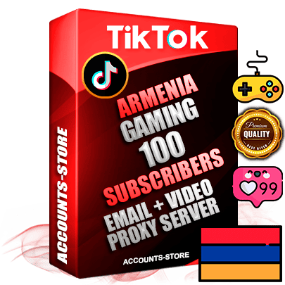 Professional Armenian PREMIUM TikTok accounts of manual registration and farming for the GAMING niche with high trust history profile photos and videos — fully themed and optimized for GAMING advertising and promotion — 100 niche-related live active subscribers 2018–2022 registration years Verified Email (included) + Cookie JSON for secure import and login to the account + User Agent + high-quality content filling (profile photo banner and videos). Fully ready for targeted campaigns and ad launches from any country. Perfectly holds ads without bans. Ideal for any earning schemes affiliate promotions and marketing projects. Quality unlimited IPv4 proxy server included. Professional Armenian PREMIUM TikTok accounts of manual registration and farming for the GAMING niche with high trust history profile photos and videos — fully themed and optimized for GAMING advertising and promotion — 100 niche-related live active subscribers 2018–2022 registration years Verified Email (included) + Cookie JSON for secure import and login to the account + User Agent + high-quality content filling (profile photo banner and videos). Fully ready for targeted campaigns and ad launches from any country. Perfectly holds ads without bans. Ideal for any earning schemes affiliate promotions and marketing projects. Quality unlimited IPv4 proxy server included.