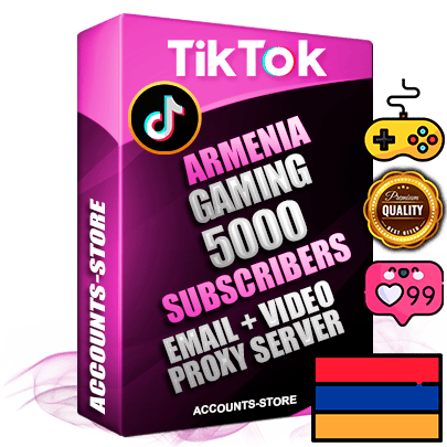 Professional Armenian PREMIUM TikTok accounts of manual registration and farming for the GAMING niche with high trust history profile photos and videos — fully themed and optimized for GAMING advertising and promotion — 5000 niche-related live active subscribers 2018–2022 registration years Verified Email (included) + Cookie JSON for secure import and login to the account + User Agent + high-quality content filling (profile photo banner and videos). Fully ready for targeted campaigns and ad launches from any country. Perfectly holds ads without bans. Ideal for any earning schemes affiliate promotions and marketing projects. Quality unlimited IPv4 proxy server included. Professional Armenian PREMIUM TikTok accounts of manual registration and farming for the GAMING niche with high trust history profile photos and videos — fully themed and optimized for GAMING advertising and promotion — 5000 niche-related live active subscribers 2018–2022 registration years Verified Email (included) + Cookie JSON for secure import and login to the account + User Agent + high-quality content filling (profile photo banner and videos). Fully ready for targeted campaigns and ad launches from any country. Perfectly holds ads without bans. Ideal for any earning schemes affiliate promotions and marketing projects. Quality unlimited IPv4 proxy server included.