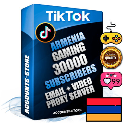 Professional Armenian PREMIUM TikTok accounts of manual registration and farming for the GAMING niche with high trust history profile photos and videos — fully themed and optimized for GAMING advertising and promotion — 30000 niche-related live active subscribers 2018–2022 registration years Verified Email (included) + Cookie JSON for secure import and login to the account + User Agent + high-quality content filling (profile photo banner and videos). Fully ready for targeted campaigns and ad launches from any country. Perfectly holds ads without bans. Ideal for any earning schemes affiliate promotions and marketing projects. Quality unlimited IPv4 proxy server included.