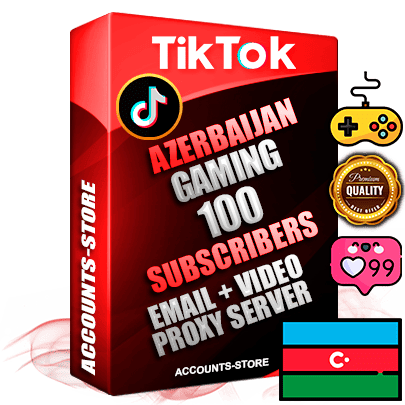 Professional Azerbaijani PREMIUM TikTok accounts of manual registration and farming for the GAMING niche with high trust history profile photos and videos — fully themed and optimized for GAMING advertising and promotion — 100 niche-related live active subscribers 2018–2022 registration years Verified Email (included) + Cookie JSON for secure import and login to the account + User Agent + high-quality content filling (profile photo banner and videos). Fully ready for targeted campaigns and ad launches from any country. Perfectly holds ads without bans. Ideal for any earning schemes affiliate promotions and marketing projects. Quality unlimited IPv4 proxy server included.
