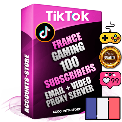 Professional French PREMIUM TikTok accounts of manual registration and farming for the GAMING niche with high trust history profile photos and videos — fully themed and optimized for GAMING advertising and promotion — 100 niche-related live active subscribers 2018–2022 registration years Verified Email (included) + Cookie JSON for secure import and login to the account + User Agent + high-quality content filling (profile photo banner and videos). Fully ready for targeted campaigns and ad launches from any country. Perfectly holds ads without bans. Ideal for any earning schemes affiliate promotions and marketing projects. Quality unlimited IPv4 proxy server included. Professional French PREMIUM TikTok accounts of manual registration and farming for the GAMING niche with high trust history profile photos and videos — fully themed and optimized for GAMING advertising and promotion — 100 niche-related live active subscribers 2018–2022 registration years Verified Email (included) + Cookie JSON for secure import and login to the account + User Agent + high-quality content filling (profile photo banner and videos). Fully ready for targeted campaigns and ad launches from any country. Perfectly holds ads without bans. Ideal for any earning schemes affiliate promotions and marketing projects. Quality unlimited IPv4 proxy server included.