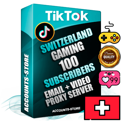 Professional Swiss PREMIUM TikTok accounts of manual registration and farming for the GAMING niche with high trust history profile photos and videos — fully themed and optimized for GAMING advertising and promotion — 100 niche-related live active subscribers 2018–2022 registration years Verified Email (included) + Cookie JSON for secure import and login to the account + User Agent + high-quality content filling (profile photo banner and videos). Fully ready for targeted campaigns and ad launches from any country. Perfectly holds ads without bans. Ideal for any earning schemes affiliate promotions and marketing projects. Quality unlimited IPv4 proxy server included. Professional Swiss PREMIUM TikTok accounts of manual registration and farming for the GAMING niche with high trust history profile photos and videos — fully themed and optimized for GAMING advertising and promotion — 100 niche-related live active subscribers 2018–2022 registration years Verified Email (included) + Cookie JSON for secure import and login to the account + User Agent + high-quality content filling (profile photo banner and videos). Fully ready for targeted campaigns and ad launches from any country. Perfectly holds ads without bans. Ideal for any earning schemes affiliate promotions and marketing projects. Quality unlimited IPv4 proxy server included.