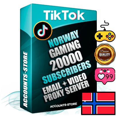 Professional Norwegian PREMIUM TikTok accounts of manual registration and farming for the GAMING niche with high trust history profile photos and videos — fully themed and optimized for GAMING advertising and promotion — 20000 niche-related live active subscribers 2018–2022 registration years Verified Email (included) + Cookie JSON for secure import and login to the account + User Agent + high-quality content filling (profile photo banner and videos). Fully ready for targeted campaigns and ad launches from any country. Perfectly holds ads without bans. Ideal for any earning schemes affiliate promotions and marketing projects. Quality unlimited IPv4 proxy server included. Professional Norwegian PREMIUM TikTok accounts of manual registration and farming for the GAMING niche with high trust history profile photos and videos — fully themed and optimized for GAMING advertising and promotion — 20000 niche-related live active subscribers 2018–2022 registration years Verified Email (included) + Cookie JSON for secure import and login to the account + User Agent + high-quality content filling (profile photo banner and videos). Fully ready for targeted campaigns and ad launches from any country. Perfectly holds ads without bans. Ideal for any earning schemes affiliate promotions and marketing projects. Quality unlimited IPv4 proxy server included.