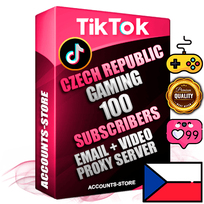 Professional Czech PREMIUM TikTok accounts of manual registration and farming for the GAMING niche with high trust history profile photos and videos — fully themed and optimized for GAMING advertising and promotion — 100 niche-related live active subscribers 2018–2022 registration years Verified Email (included) + Cookie JSON for secure import and login to the account + User Agent + high-quality content filling (profile photo banner and videos). Fully ready for targeted campaigns and ad launches from any country. Perfectly holds ads without bans. Ideal for any earning schemes affiliate promotions and marketing projects. Quality unlimited IPv4 proxy server included. Professional Czech PREMIUM TikTok accounts of manual registration and farming for the GAMING niche with high trust history profile photos and videos — fully themed and optimized for GAMING advertising and promotion — 100 niche-related live active subscribers 2018–2022 registration years Verified Email (included) + Cookie JSON for secure import and login to the account + User Agent + high-quality content filling (profile photo banner and videos). Fully ready for targeted campaigns and ad launches from any country. Perfectly holds ads without bans. Ideal for any earning schemes affiliate promotions and marketing projects. Quality unlimited IPv4 proxy server included.