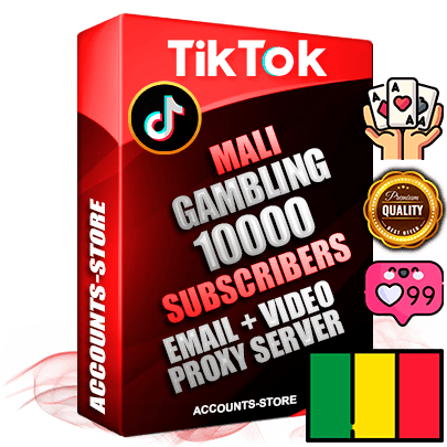 Professional Malian PREMIUM TikTok accounts of manual registration and farming for the GAMBLING niche with high trust history profile photos and videos — fully themed and optimized for GAMBLING advertising and promotion — 10000 niche-related live active subscribers 2018–2022 registration years Verified Email (included) + Cookie JSON for secure import and login to the account + User Agent + high-quality content filling (profile photo banner and videos). Fully ready for targeted campaigns and ad launches from any country. Perfectly holds ads without bans. Ideal for any earning schemes affiliate promotions and marketing projects. Quality unlimited IPv4 proxy server included.