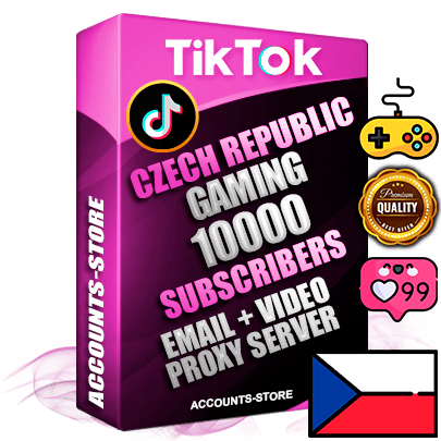 Professional Czech PREMIUM TikTok accounts of manual registration and farming for the GAMING niche with high trust history profile photos and videos — fully themed and optimized for GAMING advertising and promotion — 10000 niche-related live active subscribers 2018–2022 registration years Verified Email (included) + Cookie JSON for secure import and login to the account + User Agent + high-quality content filling (profile photo banner and videos). Fully ready for targeted campaigns and ad launches from any country. Perfectly holds ads without bans. Ideal for any earning schemes affiliate promotions and marketing projects. Quality unlimited IPv4 proxy server included. Professional Czech PREMIUM TikTok accounts of manual registration and farming for the GAMING niche with high trust history profile photos and videos — fully themed and optimized for GAMING advertising and promotion — 10000 niche-related live active subscribers 2018–2022 registration years Verified Email (included) + Cookie JSON for secure import and login to the account + User Agent + high-quality content filling (profile photo banner and videos). Fully ready for targeted campaigns and ad launches from any country. Perfectly holds ads without bans. Ideal for any earning schemes affiliate promotions and marketing projects. Quality unlimited IPv4 proxy server included.