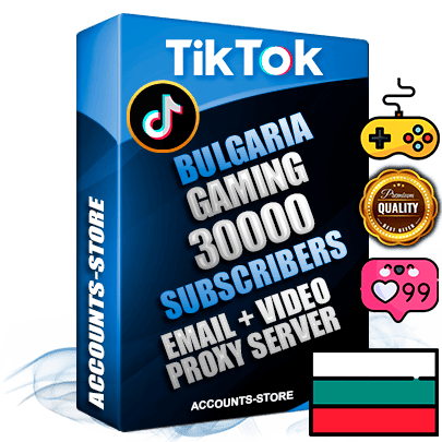 Professional Bulgarian PREMIUM TikTok accounts of manual registration and farming for the GAMING niche with high trust history profile photos and videos — fully themed and optimized for GAMING advertising and promotion — 30000 niche-related live active subscribers 2018–2022 registration years Verified Email (included) + Cookie JSON for secure import and login to the account + User Agent + high-quality content filling (profile photo banner and videos). Fully ready for targeted campaigns and ad launches from any country. Perfectly holds ads without bans. Ideal for any earning schemes affiliate promotions and marketing projects. Quality unlimited IPv4 proxy server included. Professional Bulgarian PREMIUM TikTok accounts of manual registration and farming for the GAMING niche with high trust history profile photos and videos — fully themed and optimized for GAMING advertising and promotion — 30000 niche-related live active subscribers 2018–2022 registration years Verified Email (included) + Cookie JSON for secure import and login to the account + User Agent + high-quality content filling (profile photo banner and videos). Fully ready for targeted campaigns and ad launches from any country. Perfectly holds ads without bans. Ideal for any earning schemes affiliate promotions and marketing projects. Quality unlimited IPv4 proxy server included.