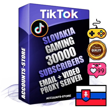 Professional Slovak PREMIUM TikTok accounts of manual registration and farming for the GAMING niche with high trust history profile photos and videos — fully themed and optimized for GAMING advertising and promotion — 30000 niche-related live active subscribers 2018–2022 registration years Verified Email (included) + Cookie JSON for secure import and login to the account + User Agent + high-quality content filling (profile photo banner and videos). Fully ready for targeted campaigns and ad launches from any country. Perfectly holds ads without bans. Ideal for any earning schemes affiliate promotions and marketing projects. Quality unlimited IPv4 proxy server included. Professional Slovak PREMIUM TikTok accounts of manual registration and farming for the GAMING niche with high trust history profile photos and videos — fully themed and optimized for GAMING advertising and promotion — 30000 niche-related live active subscribers 2018–2022 registration years Verified Email (included) + Cookie JSON for secure import and login to the account + User Agent + high-quality content filling (profile photo banner and videos). Fully ready for targeted campaigns and ad launches from any country. Perfectly holds ads without bans. Ideal for any earning schemes affiliate promotions and marketing projects. Quality unlimited IPv4 proxy server included.