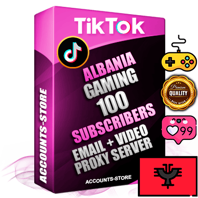 Professional Albanian PREMIUM TikTok accounts of manual registration and farming for the GAMING niche with high trust history profile photos and videos — fully themed and optimized for GAMING advertising and promotion — 100 niche-related live active subscribers 2018–2022 registration years Verified Email (included) + Cookie JSON for secure import and login to the account + User Agent + high-quality content filling (profile photo banner and videos). Fully ready for targeted campaigns and ad launches from any country. Perfectly holds ads without bans. Ideal for any earning schemes affiliate promotions and marketing projects. Quality unlimited IPv4 proxy server included.