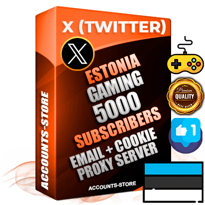 Professional Estonian PREMIUM X (Twitter) accounts of manual registration and farming for the GAMING niche with high trust history photos and tweets — fully themed and optimized for GAMING advertising and promotion — 5000 niche-related live active followers 2009–2014 registration year Verified Email (Included) + Cookie JSON for secure import and login to the account + User Agent + High-quality filling (Photo Header Posts). Fully ready for targeted campaigns and ad launches from any country. Perfectly hold ads without bans. Ideal for any earning schemes affiliate promotions and marketing projects. Quality unlimited IPv4 proxy server included.