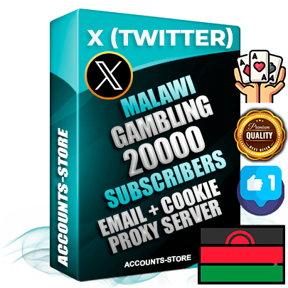 Professional Malawian PREMIUM X (Twitter) accounts of manual registration and farming for the GAMBLING niche with high trust history photos and tweets — fully themed and optimized for GAMBLING advertising and promotion — 20000 niche-related live active followers 2009–2014 registration year Verified Email (Included) + Cookie JSON for secure import and login to the account + User Agent + High-quality filling (Photo Header Posts). Fully ready for targeted campaigns and ad launches from any country. Perfectly hold ads without bans. Ideal for any earning schemes affiliate promotions and marketing projects. Quality unlimited IPv4 proxy server included. Professional Malawian PREMIUM X (Twitter) accounts of manual registration and farming for the GAMBLING niche with high trust history photos and tweets — fully themed and optimized for GAMBLING advertising and promotion — 20000 niche-related live active followers 2009–2014 registration year Verified Email (Included) + Cookie JSON for secure import and login to the account + User Agent + High-quality filling (Photo Header Posts). Fully ready for targeted campaigns and ad launches from any country. Perfectly hold ads without bans. Ideal for any earning schemes affiliate promotions and marketing projects. Quality unlimited IPv4 proxy server included.
