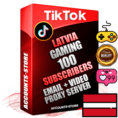 Professional Latvian PREMIUM TikTok accounts of manual registration and farming for the GAMING niche with high trust history profile photos and videos — fully themed and optimized for GAMING advertising and promotion — 100 niche-related live active subscribers 2018–2022 registration years Verified Email (included) + Cookie JSON for secure import and login to the account + User Agent + high-quality content filling (profile photo banner and videos). Fully ready for targeted campaigns and ad launches from any country. Perfectly holds ads without bans. Ideal for any earning schemes affiliate promotions and marketing projects. Quality unlimited IPv4 proxy server included.