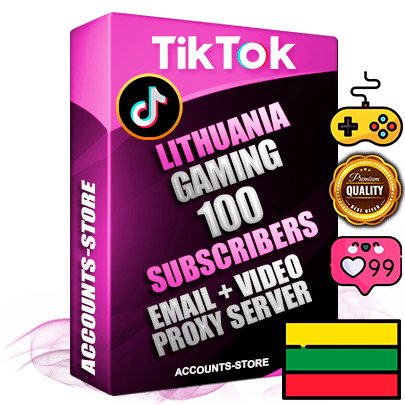 Professional Lithuanian PREMIUM TikTok accounts of manual registration and farming for the GAMING niche with high trust history profile photos and videos — fully themed and optimized for GAMING advertising and promotion — 100 niche-related live active subscribers 2018–2022 registration years Verified Email (included) + Cookie JSON for secure import and login to the account + User Agent + high-quality content filling (profile photo banner and videos). Fully ready for targeted campaigns and ad launches from any country. Perfectly holds ads without bans. Ideal for any earning schemes affiliate promotions and marketing projects. Quality unlimited IPv4 proxy server included. Professional Lithuanian PREMIUM TikTok accounts of manual registration and farming for the GAMING niche with high trust history profile photos and videos — fully themed and optimized for GAMING advertising and promotion — 100 niche-related live active subscribers 2018–2022 registration years Verified Email (included) + Cookie JSON for secure import and login to the account + User Agent + high-quality content filling (profile photo banner and videos). Fully ready for targeted campaigns and ad launches from any country. Perfectly holds ads without bans. Ideal for any earning schemes affiliate promotions and marketing projects. Quality unlimited IPv4 proxy server included.