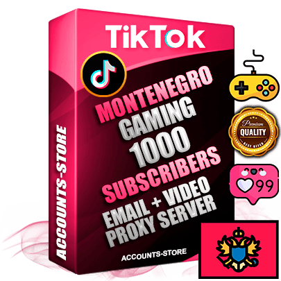 Professional Montenegrin PREMIUM TikTok accounts of manual registration and farming for the GAMING niche with high trust history profile photos and videos — fully themed and optimized for GAMING advertising and promotion — 1000 niche-related live active subscribers 2018–2022 registration years Verified Email (included) + Cookie JSON for secure import and login to the account + User Agent + high-quality content filling (profile photo banner and videos). Fully ready for targeted campaigns and ad launches from any country. Perfectly holds ads without bans. Ideal for any earning schemes affiliate promotions and marketing projects. Quality unlimited IPv4 proxy server included. Professional Montenegrin PREMIUM TikTok accounts of manual registration and farming for the GAMING niche with high trust history profile photos and videos — fully themed and optimized for GAMING advertising and promotion — 1000 niche-related live active subscribers 2018–2022 registration years Verified Email (included) + Cookie JSON for secure import and login to the account + User Agent + high-quality content filling (profile photo banner and videos). Fully ready for targeted campaigns and ad launches from any country. Perfectly holds ads without bans. Ideal for any earning schemes affiliate promotions and marketing projects. Quality unlimited IPv4 proxy server included.