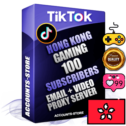 Professional Hong Kong PREMIUM TikTok accounts of manual registration and farming for the GAMING niche with high trust history profile photos and videos — fully themed and optimized for GAMING advertising and promotion — 100 niche-related live active subscribers 2018–2022 registration years Verified Email (included) + Cookie JSON for secure import and login to the account + User Agent + high-quality content filling (profile photo banner and videos). Fully ready for targeted campaigns and ad launches from any country. Perfectly holds ads without bans. Ideal for any earning schemes affiliate promotions and marketing projects. Quality unlimited IPv4 proxy server included. Professional Hong Kong PREMIUM TikTok accounts of manual registration and farming for the GAMING niche with high trust history profile photos and videos — fully themed and optimized for GAMING advertising and promotion — 100 niche-related live active subscribers 2018–2022 registration years Verified Email (included) + Cookie JSON for secure import and login to the account + User Agent + high-quality content filling (profile photo banner and videos). Fully ready for targeted campaigns and ad launches from any country. Perfectly holds ads without bans. Ideal for any earning schemes affiliate promotions and marketing projects. Quality unlimited IPv4 proxy server included.