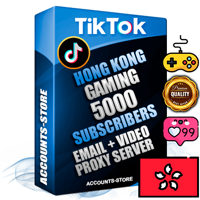 Professional Hong Kong  PREMIUM TikTok accounts of manual registration and farming for the GAMING niche with high trust history profile photos and videos — fully themed and optimized for GAMING advertising and promotion — 5000 niche-related live active subscribers 2018–2022 registration years Verified Email (included) + Cookie JSON for secure import and login to the account + User Agent + high-quality content filling (profile photo banner and videos). Fully ready for targeted campaigns and ad launches from any country. Perfectly holds ads without bans. Ideal for any earning schemes affiliate promotions and marketing projects. Quality unlimited IPv4 proxy server included.