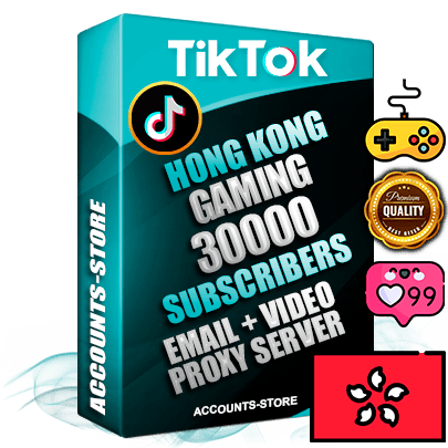 Professional Hong Kong PREMIUM TikTok accounts of manual registration and farming for the GAMING niche with high trust history profile photos and videos — fully themed and optimized for GAMING advertising and promotion — 30000 niche-related live active subscribers 2018–2022 registration years Verified Email (included) + Cookie JSON for secure import and login to the account + User Agent + high-quality content filling (profile photo banner and videos). Fully ready for targeted campaigns and ad launches from any country. Perfectly holds ads without bans. Ideal for any earning schemes affiliate promotions and marketing projects. Quality unlimited IPv4 proxy server included. Professional Hong Kong PREMIUM TikTok accounts of manual registration and farming for the GAMING niche with high trust history profile photos and videos — fully themed and optimized for GAMING advertising and promotion — 30000 niche-related live active subscribers 2018–2022 registration years Verified Email (included) + Cookie JSON for secure import and login to the account + User Agent + high-quality content filling (profile photo banner and videos). Fully ready for targeted campaigns and ad launches from any country. Perfectly holds ads without bans. Ideal for any earning schemes affiliate promotions and marketing projects. Quality unlimited IPv4 proxy server included.