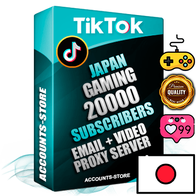 Professional Japanese PREMIUM TikTok accounts of manual registration and farming for the GAMING niche with high trust history profile photos and videos — fully themed and optimized for GAMING advertising and promotion — 20000 niche-related live active subscribers 2018–2022 registration years Verified Email (included) + Cookie JSON for secure import and login to the account + User Agent + high-quality content filling (profile photo banner and videos). Fully ready for targeted campaigns and ad launches from any country. Perfectly holds ads without bans. Ideal for any earning schemes affiliate promotions and marketing projects. Quality unlimited IPv4 proxy server included. Professional Japanese PREMIUM TikTok accounts of manual registration and farming for the GAMING niche with high trust history profile photos and videos — fully themed and optimized for GAMING advertising and promotion — 20000 niche-related live active subscribers 2018–2022 registration years Verified Email (included) + Cookie JSON for secure import and login to the account + User Agent + high-quality content filling (profile photo banner and videos). Fully ready for targeted campaigns and ad launches from any country. Perfectly holds ads without bans. Ideal for any earning schemes affiliate promotions and marketing projects. Quality unlimited IPv4 proxy server included.