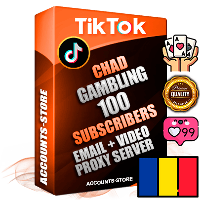 Professional Chadian PREMIUM TikTok accounts of manual registration and farming for the GAMBLING niche with high trust history profile photos and videos — fully themed and optimized for GAMBLING advertising and promotion — 100 niche-related live active subscribers 2018–2022 registration years Verified Email (included) + Cookie JSON for secure import and login to the account + User Agent + high-quality content filling (profile photo banner and videos). Fully ready for targeted campaigns and ad launches from any country. Perfectly holds ads without bans. Ideal for any earning schemes affiliate promotions and marketing projects. Quality unlimited IPv4 proxy server included. Professional Chadian PREMIUM TikTok accounts of manual registration and farming for the GAMBLING niche with high trust history profile photos and videos — fully themed and optimized for GAMBLING advertising and promotion — 100 niche-related live active subscribers 2018–2022 registration years Verified Email (included) + Cookie JSON for secure import and login to the account + User Agent + high-quality content filling (profile photo banner and videos). Fully ready for targeted campaigns and ad launches from any country. Perfectly holds ads without bans. Ideal for any earning schemes affiliate promotions and marketing projects. Quality unlimited IPv4 proxy server included.